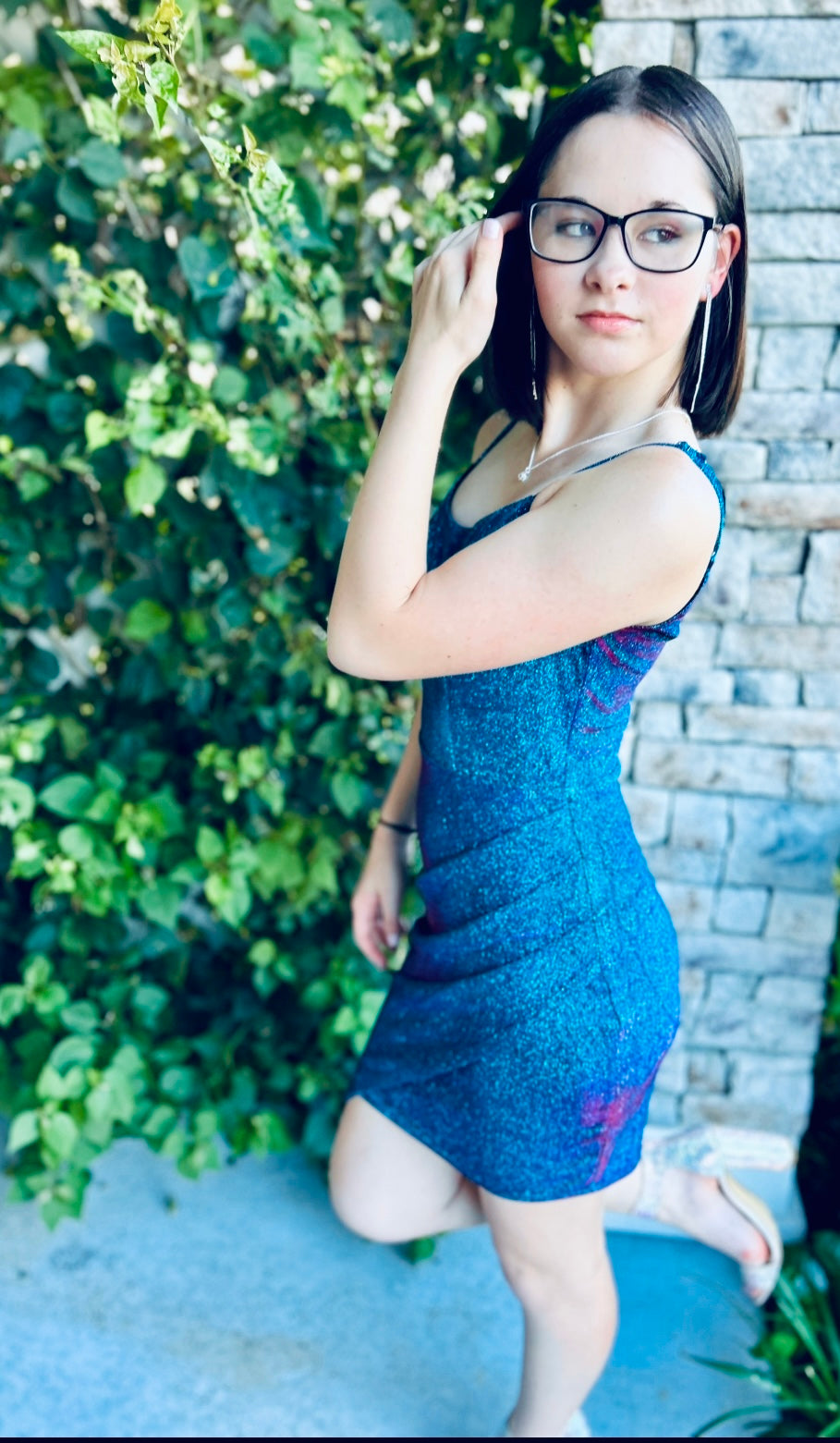 Mermaid Blue Dress