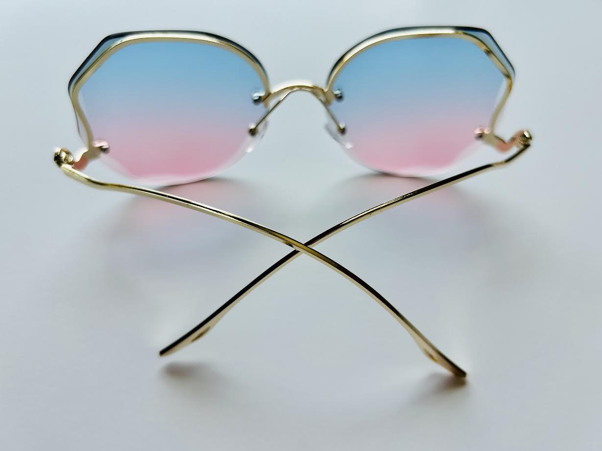 Pink & Blue Sunglasses