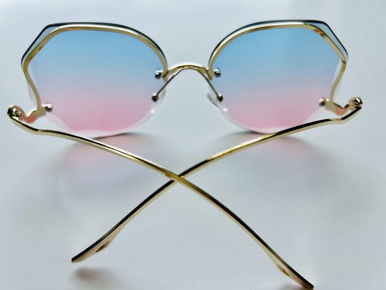 Pink & Blue Sunglasses