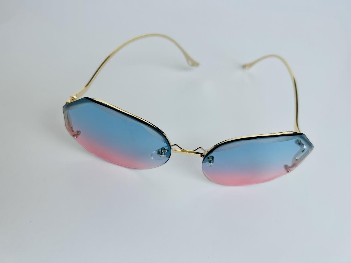 Pink & Blue Sunglasses