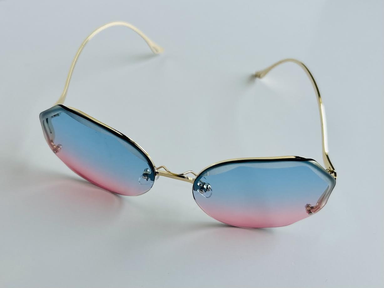 Pink & Blue Sunglasses