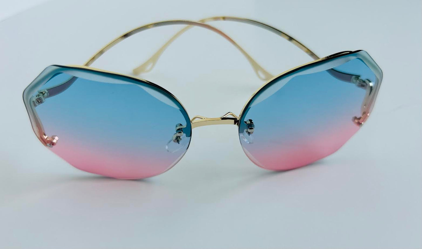 Pink & Blue Sunglasses