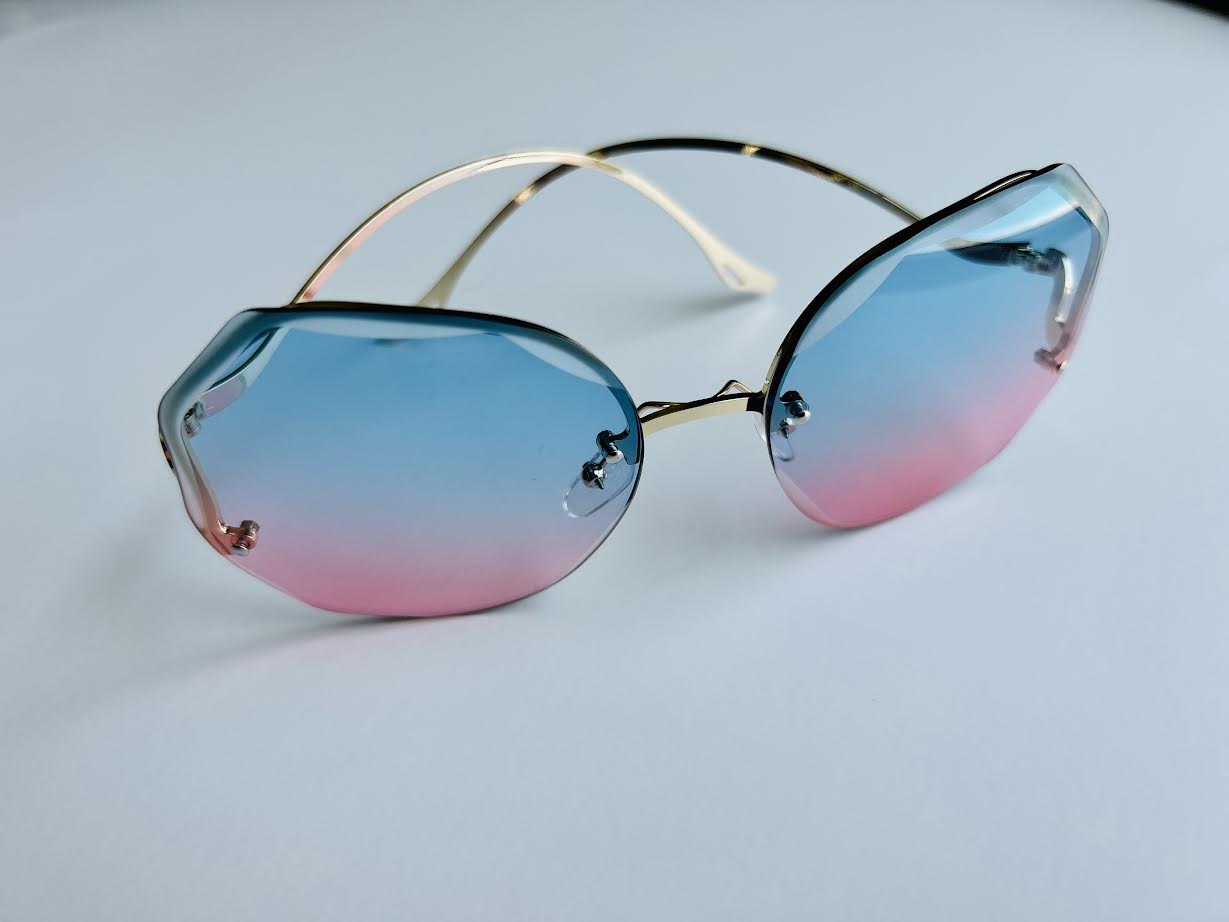 Pink & Blue Sunglasses