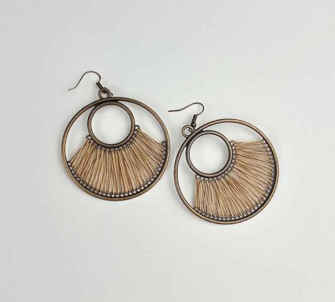 70s Hippy Style Earrings