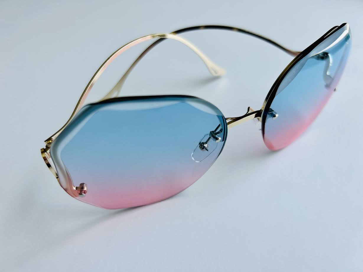 Pink & Blue Sunglasses