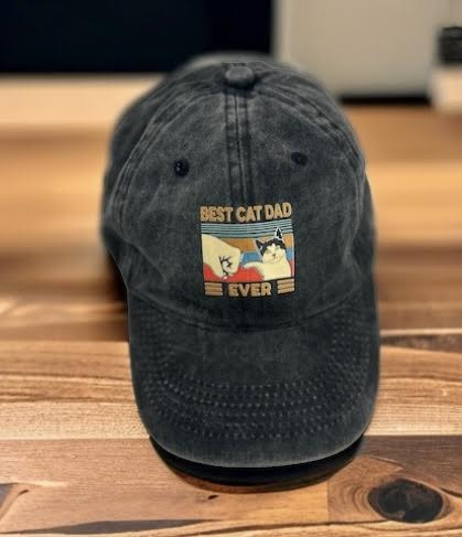 Best Cat Dad Ever Hat