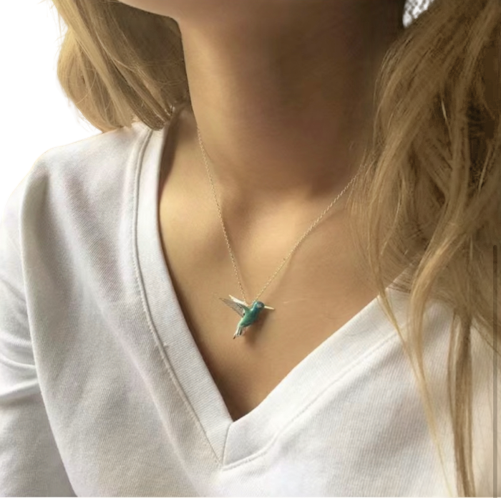 Hummingbird Necklace